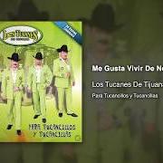 Der musikalische text ME GUSTA VIVIR DE NOCHE von LOS TUCANES DE TIJUANA ist auch in dem Album vorhanden Me gusta vivir de noche (2000)