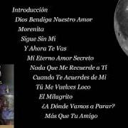 Der musikalische text DIOS BENDIGA NUESTRO AMOR von MARCO ANTONIO SOLIS ist auch in dem Album vorhanden Una noche de luna (2012)