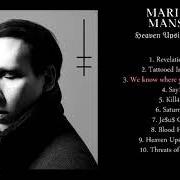Der musikalische text KILL4ME von MARILYN MANSON ist auch in dem Album vorhanden Heaven upside down (2017)