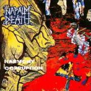 Der musikalische text HIDING BEHIND von NAPALM DEATH ist auch in dem Album vorhanden Harmony corruption (1990)