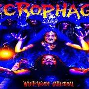Der musikalische text MARCH OF THE DEATHCORPS(E) von NECROPHAGIA ist auch in dem Album vorhanden Whiteworm cathedral (2014)