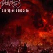 Der musikalische text THEY FEED ON FEAR von THANATOS ist auch in dem Album vorhanden Justified genocide (2009)