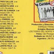 Der musikalische text DE CANTINA EN CANTINA von LOS HURACANES DEL NORTE ist auch in dem Album vorhanden La mejor colección (disco 1) (2007)