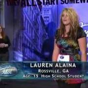Der musikalische text LIKE MY MOTHER DOES von LAUREN ALAINA ist auch in dem Album vorhanden American idol season 10 highlights (2011)