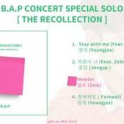 Der musikalische text STAY WITH ME von B.A.P ist auch in dem Album vorhanden B.A.P concert special solo 'the recollection' (2018)