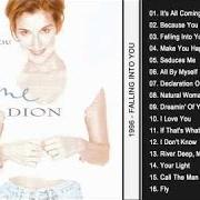 Der musikalische text BECAUSE YOU LOVED ME von CELINE DION ist auch in dem Album vorhanden Falling into you (1996)