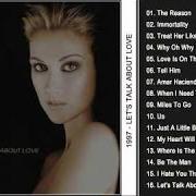 Der musikalische text JUST A LITTLE BIT OF LOVE von CELINE DION ist auch in dem Album vorhanden Let's talk about love (1997)