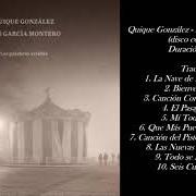 Der musikalische text LA NAVE DE LOS LOCOS von QUIQUE GONZÁLEZ ist auch in dem Album vorhanden Las palabras vividas (2019)