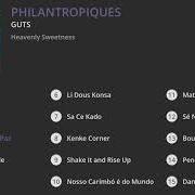 Der musikalische text NOSSO CARIMBÓ É DO MUNDO von GUTS ist auch in dem Album vorhanden Philantropiques (2019)
