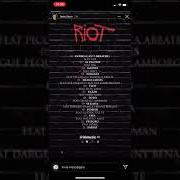 Der musikalische text PARIGI von IZI ist auch in dem Album vorhanden Riot (2020)