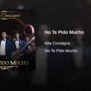 Der musikalische text NO PUEDA OLVIDARLA von ALTA CONSIGNA ist auch in dem Album vorhanden No te pido mucho (2017)