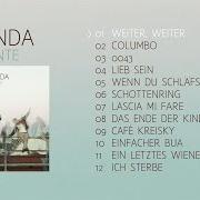 Der musikalische text COLUMBO von WANDA ist auch in dem Album vorhanden Niente (2017)