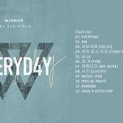 Der musikalische text EVERYDAY von WINNER ist auch in dem Album vorhanden Everyd4y (2018)