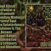 Der musikalische text PERPETUAL BLOODLUST von PUTRID PILE ist auch in dem Album vorhanden Blood fetish (2012)