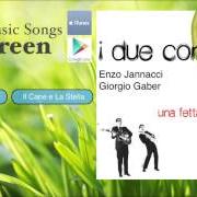 Der musikalische text PERCHE' NON CON ME von ENZO JANNACCI ist auch in dem Album vorhanden Enzo jannacci e giorgio gaber (1960)