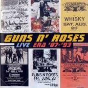 Der musikalische text NOVEMBER RAIN von GUNS'N'ROSES ist auch in dem Album vorhanden Live era '87 - '93 (1999)