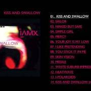 Der musikalische text I LIKE PRETENDING von IAMX ist auch in dem Album vorhanden Kiss and swallow (2004)