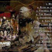 Der musikalische text VISCERAL HEXAHEDRON von INCANTATION ist auch in dem Album vorhanden Profane nexus (2017)