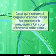 Der musikalische text MAUVAISE INFLUENCE von KAIN ist auch in dem Album vorhanden Le vrai monde (2011)