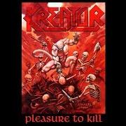 Der musikalische text COMMAND OF THE BLADE von KREATOR ist auch in dem Album vorhanden Pleasure to kill (1986)