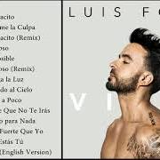 Der musikalische text TANTO PARA NADA von LUIS FONSI ist auch in dem Album vorhanden Vida (2019)