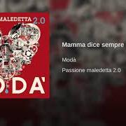 Der musikalische text PER UNA NOTTE INSIEME von MODÀ ist auch in dem Album vorhanden Testa o croce (2019)