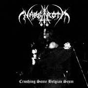 Der musikalische text POSSESSED BY BLACK FUCKING METAL von NARGAROTH ist auch in dem Album vorhanden Crushing some belgian scum (2004)