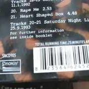 Der musikalische text SMELLS LIKE TEEN SPIRIT von NIRVANA ist auch in dem Album vorhanden Feels like the first time (2012)