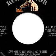 Der musikalische text YOU'RE FOLLOWING ME von PERRY COMO ist auch in dem Album vorhanden Love makes the world go 'round