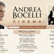 Der musikalische text MARAVILLOSO AMOR von ANDREA BOCELLI ist auch in dem Album vorhanden Cinema (edición en español) (2015)