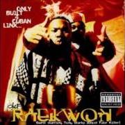 Der musikalische text ICE WATER von RAEKWON ist auch in dem Album vorhanden Only built 4 cuban linx... (1995)