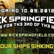 Der musikalische text I HATE MYSELF von RICK SPRINGFIELD ist auch in dem Album vorhanden Songs for the end of the world (2012)