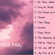 Der musikalische text WOUNDS von SENSES FAIL ist auch in dem Album vorhanden Pull the thorns from you heart (2015)