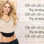 Der musikalische text LA BICICLETA von SHAKIRA ist auch in dem Album vorhanden Try everything (2016)