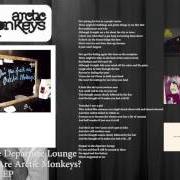Der musikalische text YOU PROBABLY COULDN'T SEE FOR THE LIGHTS BUT YOU WERE LOOKING STRAIGHT AT ME von ARCTIC MONKEYS ist auch in dem Album vorhanden Whatever people say i am, that's what i'm not (2005)