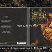 Der musikalische text RIP THE FLESH von VISCERAL BLEEDING ist auch in dem Album vorhanden Absorbing the disarray (2006)
