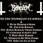 Der musikalische text SIELUNI SAATANAN VIHASTA ROIHUTEN von BEHEXEN ist auch in dem Album vorhanden By the blessing of satan (2004)