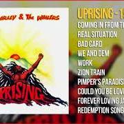 Der musikalische text REDEMPTION SONG von BOB MARLEY ist auch in dem Album vorhanden Uprising (1980)