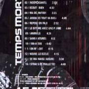 Der musikalische text 100 - 8 ZOO von BOOBA ist auch in dem Album vorhanden Temps mort