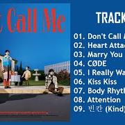 Der musikalische text KISS KISS von SHINEE ist auch in dem Album vorhanden Don't call me (2021)