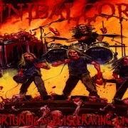 Der musikalische text I CUM BLOOD von CANNIBAL CORPSE ist auch in dem Album vorhanden Torturing and eviscerating (2013)