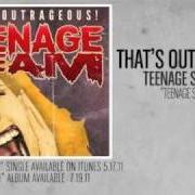 Der musikalische text THE NEW YORK CHAINSAW MASSACRE von THAT'S OUTRAGEOUS! ist auch in dem Album vorhanden Teenage scream