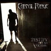 Der musikalische text END GAME von CARNAL FORGE ist auch in dem Album vorhanden Testify for my victims (2007)