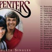 Der musikalische text ONLY YESTERDAY von THE CARPENTERS ist auch in dem Album vorhanden The nation's favourite songs (2016)