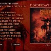 Der musikalische text DISMEMBERMENT SUPREME von CENTINEX ist auch in dem Album vorhanden Doomsday rituals (2016)
