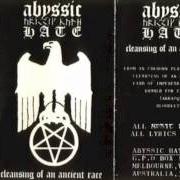 Der musikalische text FROM AN UNKNOWN PLANE OF EXISTENCE von ABYSSIC HATE ist auch in dem Album vorhanden Cleansing of an ancient race - demo (1994)