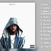 Der musikalische text UP ALL NIGHT von IAMSU! ist auch in dem Album vorhanden Kilt 3 (2016)