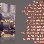 Der musikalische text ENÓJATE OTRA VEZ von LUIS CORONEL ist auch in dem Album vorhanden Ahora soy yo (2017)