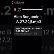 Der musikalische text DIFFERENT KIND OF BEAUTIFUL von ALEC BENJAMIN ist auch in dem Album vorhanden 12 notes (2024)