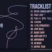 Der musikalische text FAKE LOVE von BTS ist auch in dem Album vorhanden Love yourself: 'tear' (2018)